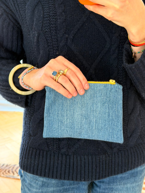 Denim Pouch