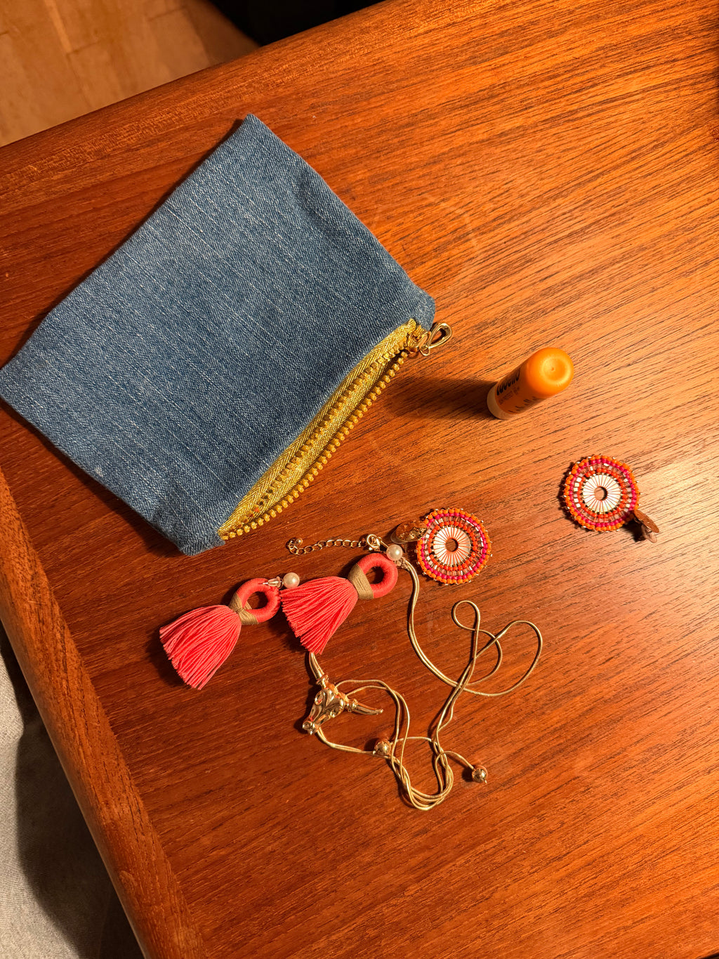 Denim Pouch
