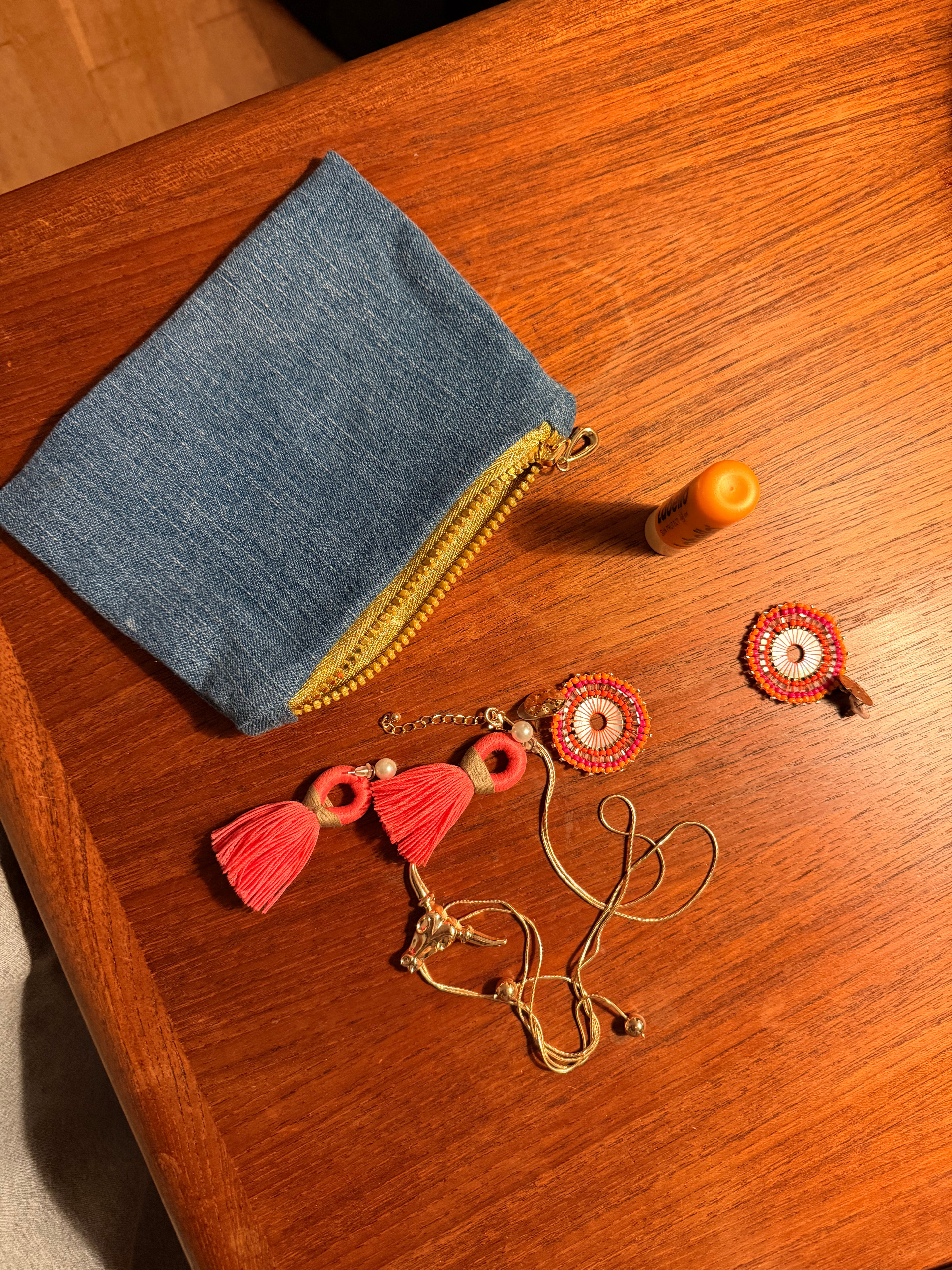Denim Pouch